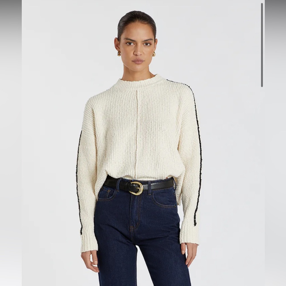 Dissh Dakota cream boucle sweater